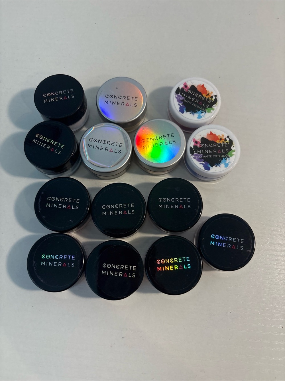 Concrete Minerals Eyeshadows Bundle.